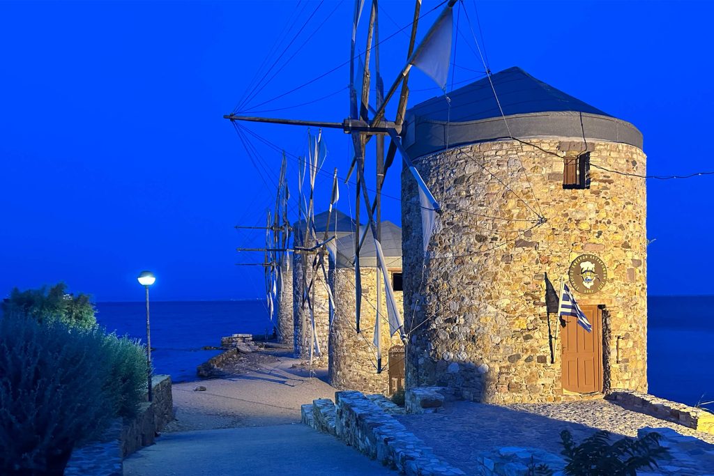 Chios windmills